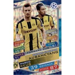 Marco Reus - Aubameyang Forward Duo DOR18 Match Attax Champions 2016-17