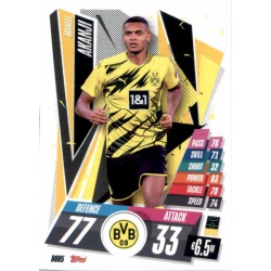 Manuel Akanji Borussia Dortmund DOR5 Match Attax Champions International 2020-21