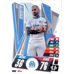 Dario Benedetto Olympique Marsella MAR9 Match Attax Champions International 2020-21