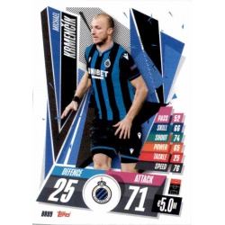 Michael Krmencik Club Brugge BRU9 Match Attax Champions International 2020-21