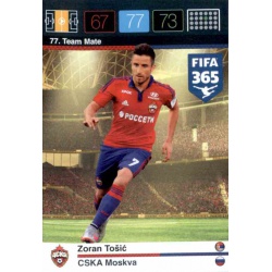 Zoran Tošić CSKA Moskva 77 FIFA 365 Adrenalyn XL 2015-16