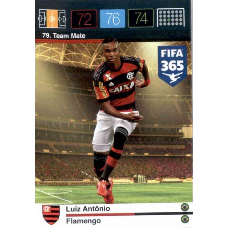 Luiz Antônio Flamengo 79 FIFA 365 Adrenalyn XL 2015-16