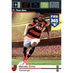 Marcelo Cirino Flamengo 81 FIFA 365 Adrenalyn XL 2015-16