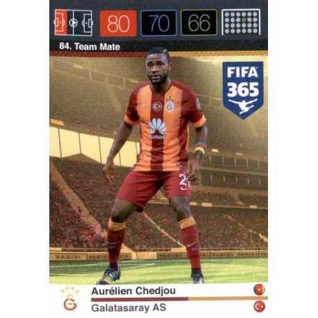 Aurélien Chedjou Galatasaray AS 84 FIFA 365 Adrenalyn XL 2015-16