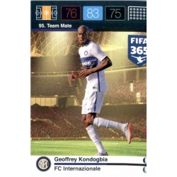 Geoffrey Kondogbia Inter Milan 95 FIFA 365 Adrenalyn XL 2015-16