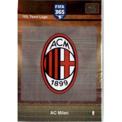 Escudo AC Milan 103 FIFA 365 Adrenalyn XL 2015-16