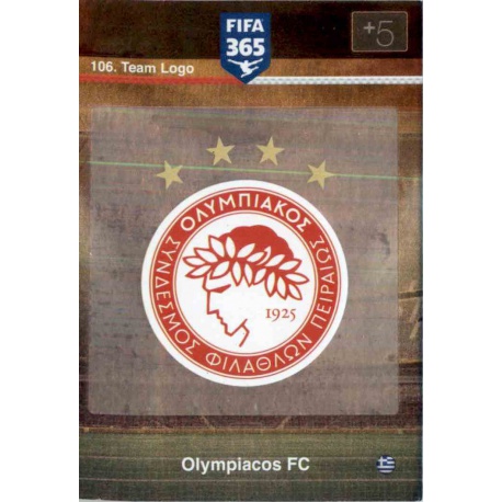 Escudo Olympiacos FC 106 FIFA 365 Adrenalyn XL 2015-16