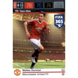 Matteo Darmian Manchester United 109 FIFA 365 Adrenalyn XL 2015-16