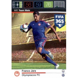 Franco Jara Olympiakos 117 FIFA 365 Adrenalyn XL 2015-16