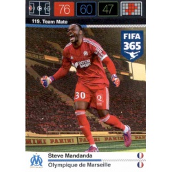 Steve Mandanda Olympique Marseille 119 FIFA 365 Adrenalyn XL 2015-16