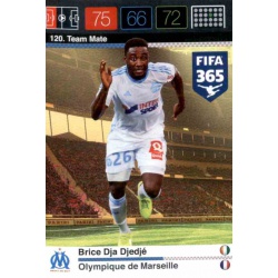 Brice Dja Djedjé Olympique Marseille 120 FIFA 365 Adrenalyn XL 2015-16