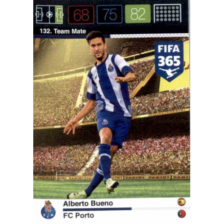 Alberto Bueno FC Porto 132 FIFA 365 Adrenalyn XL 2015-16