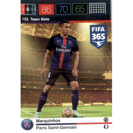 Marquinhos Paris Saint-Germain 133 FIFA 365 Adrenalyn XL 2015-16