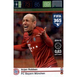 Arjen Robben Goal Machine Bayern München 166 FIFA 365 Adrenalyn XL 2015-16