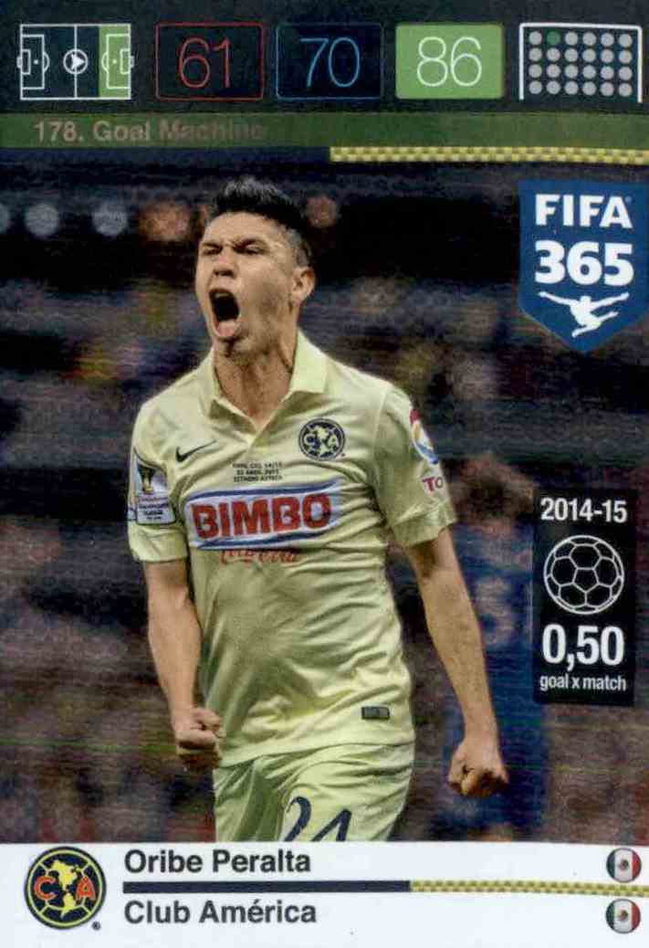 Sale Online Oribe Peralta Goal Machine Panini Fifa 365 Adrenalyn XL 2015-16