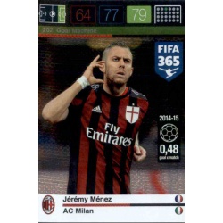 Jérémy Ménez Goal Machine AC Milan 202 FIFA 365 Adrenalyn XL 2015-16