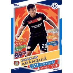 Charles Aránguiz Bayer 04 Leverkusen LEV8 Match Attax Champions 2016-17