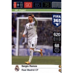 Sergio Ramos Expert Real Madrid 287 FIFA 365 Adrenalyn XL 2015-16