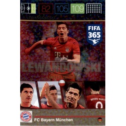 Robert Lewandowski 3 Limited Edition Bayern München FIFA 365 Adrenalyn XL 2015-16