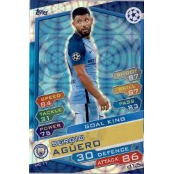 Sergio Agüero Goal King MC17 Match Attax Champions 2016-17