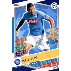 Allan SSC Napoli NAP10 Match Attax Champions 2016-17