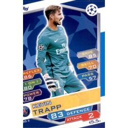 Kevin Trapp PSG PSG2 Match Attax Champions 2016-17