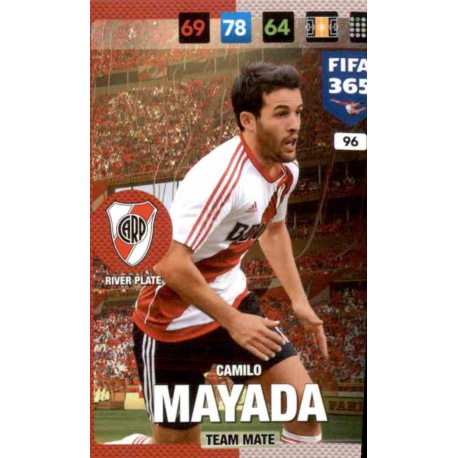 Camilo Mayada River Plate 96 FIFA 365 Adrenalyn XL 2017