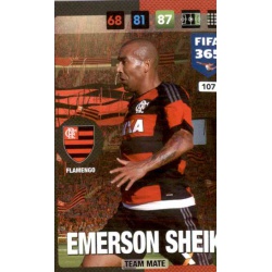 Emerson Sheik Flamengo 107 FIFA 365 Adrenalyn XL 2017