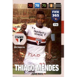 Thiago Mendes Sao Paulo 116 FIFA 365 Adrenalyn XL 2017