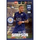 Danny Simpson Leicester City 121 FIFA 365 Adrenalyn XL 2017