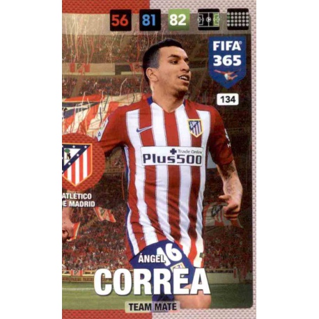 Angel Correa Atletico Madrid 134 FIFA 365 Adrenalyn XL 2017