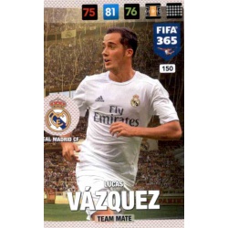 Lucas Vazquez Real Madrid 150 FIFA 365 Adrenalyn XL 2017