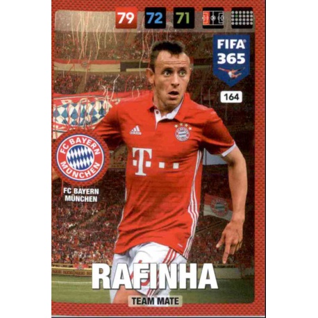 Rafinha Bayern Munchen 164 FIFA 365 Adrenalyn XL 2017