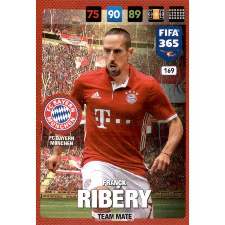 Franck Ribéry Bayern Munchen 169 FIFA 365 Adrenalyn XL 2017