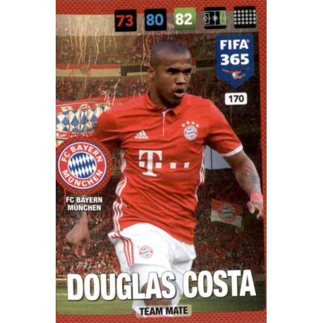 Douglas Costa Bayern Munchen 170 FIFA 365 Adrenalyn XL 2017