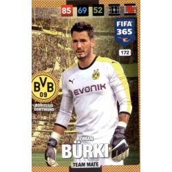 Roman Burki Borussia Dortmund 172 FIFA 365 Adrenalyn XL 2017