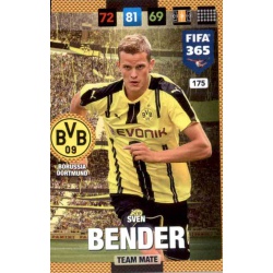 Sven Bender Borussia Dortmund 175 FIFA 365 Adrenalyn XL 2017