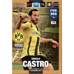 Gonzalo Castro Borussia Dortmund 178 FIFA 365 Adrenalyn XL 2017