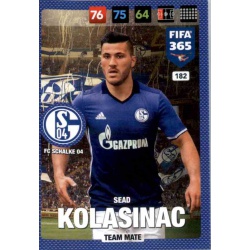 Sead Kolasinac FC Schalke 04 182 FIFA 365 Adrenalyn XL 2017