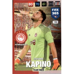 Stefanos Kapino Olympiacos 190 FIFA 365 Adrenalyn XL 2017