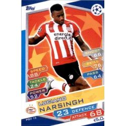 Luciano Narsingh PSV Eindhoven PSV13 Match Attax Champions 2016-17