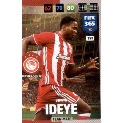 Brown Ideye Olympiacos 198 FIFA 365 Adrenalyn XL 2017