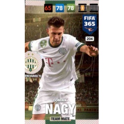 Dominik Nagy Ferencvárosi 204 FIFA 365 Adrenalyn XL 2017