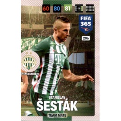 Stanislav Šesták Ferencvárosi 206 FIFA 365 Adrenalyn XL 2017