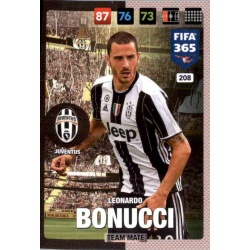 Leonardo Bonucci Juventus 208 FIFA 365 Adrenalyn XL 2017