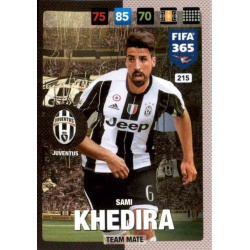 Sami Khedira Juventus 215 FIFA 365 Adrenalyn XL 2017