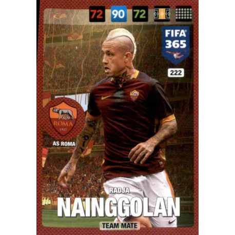 Radja Nainggolan Roma 222 FIFA 365 Adrenalyn XL 2017