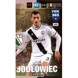 Tomasz Jodłowiec Legia Warszawa 240 FIFA 365 Adrenalyn XL 2017