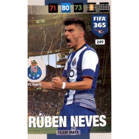 Rúben Neves Porto 249 FIFA 365 Adrenalyn XL 2017