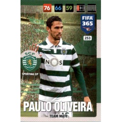 Paulo Oliveira Sporting Portugal 253 FIFA 365 Adrenalyn XL 2017